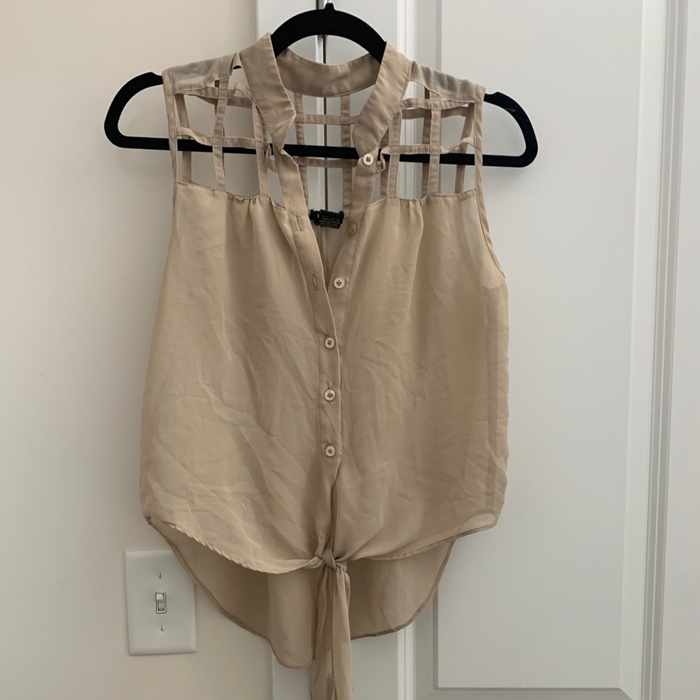 Sheer summer shirt